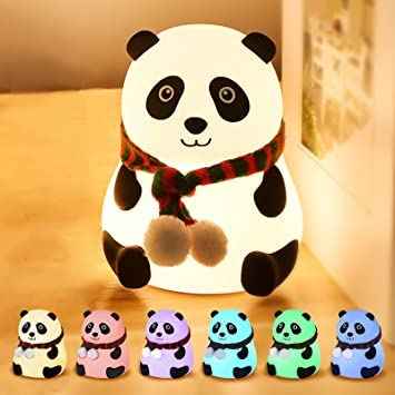 Cute Panda Touch Lamp