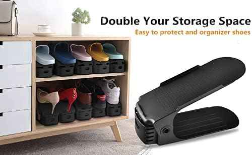 Space Saver Double Deck Shoe Rack