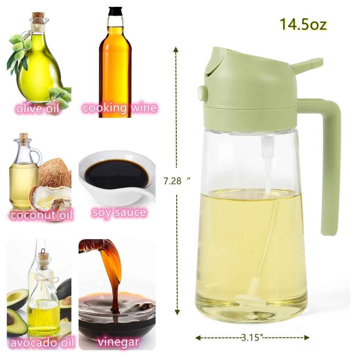 500ml Dual-Mode Oil Sprayer Dispenser