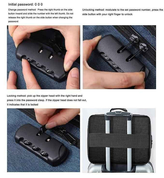 Waterproof Travel Document Organizer Bag