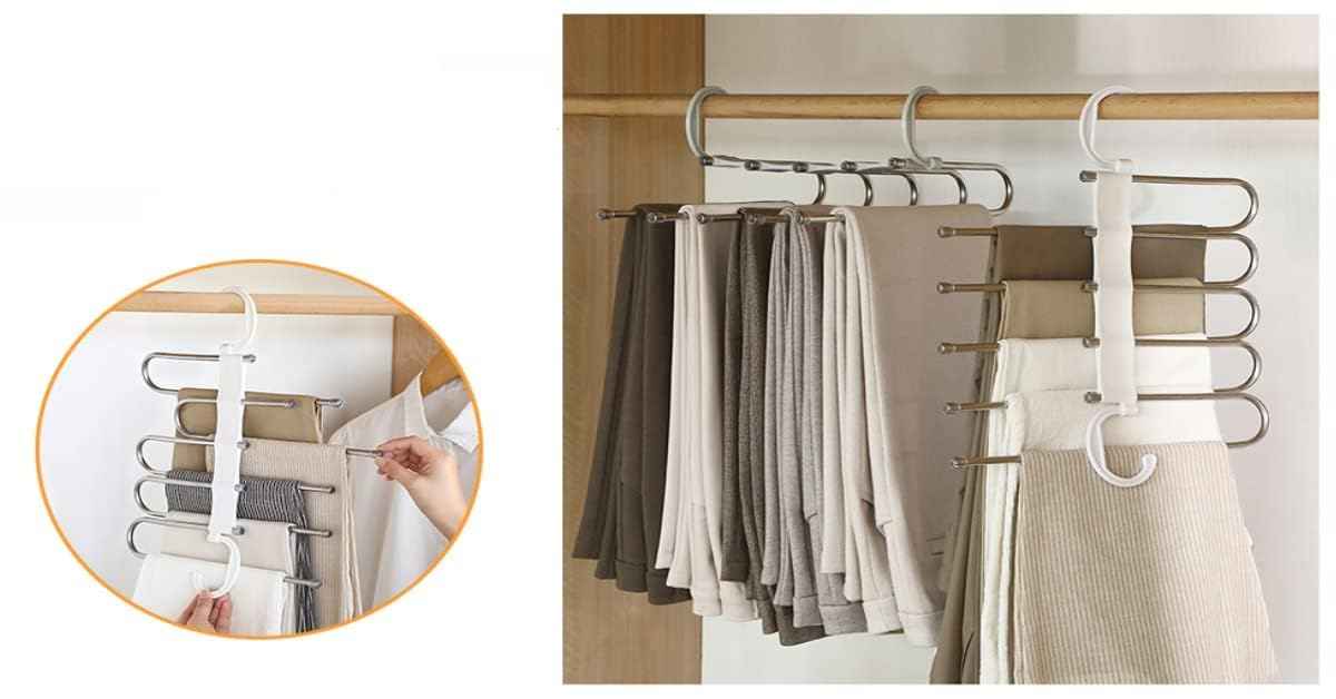 BUY 1 GET 1 FREE - Multipurpose 5-in-1 Hanger