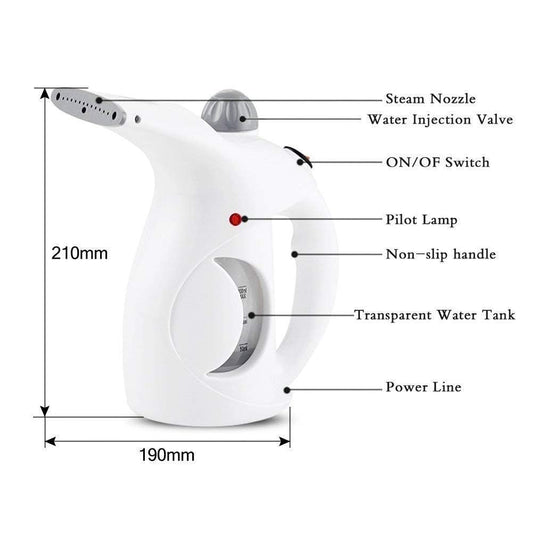 4-in-1 Garment & Facial Steamer - GO2KART