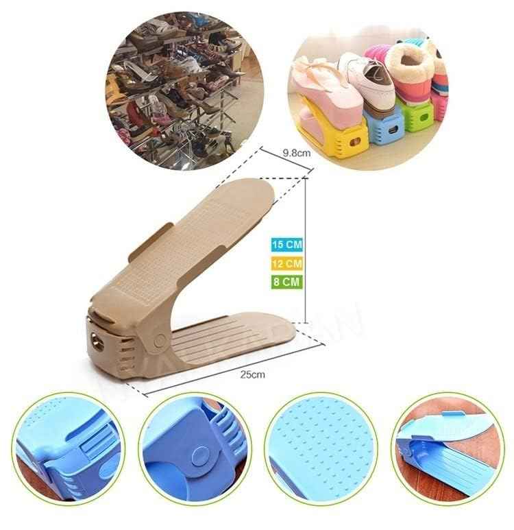 Space Saver Double Deck Shoe Rack