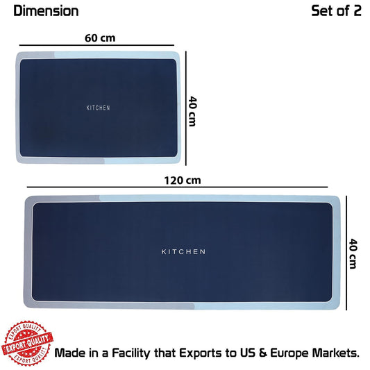 Anti-Slip Kitchen Floor Mats (Set of 2) - GO2KART