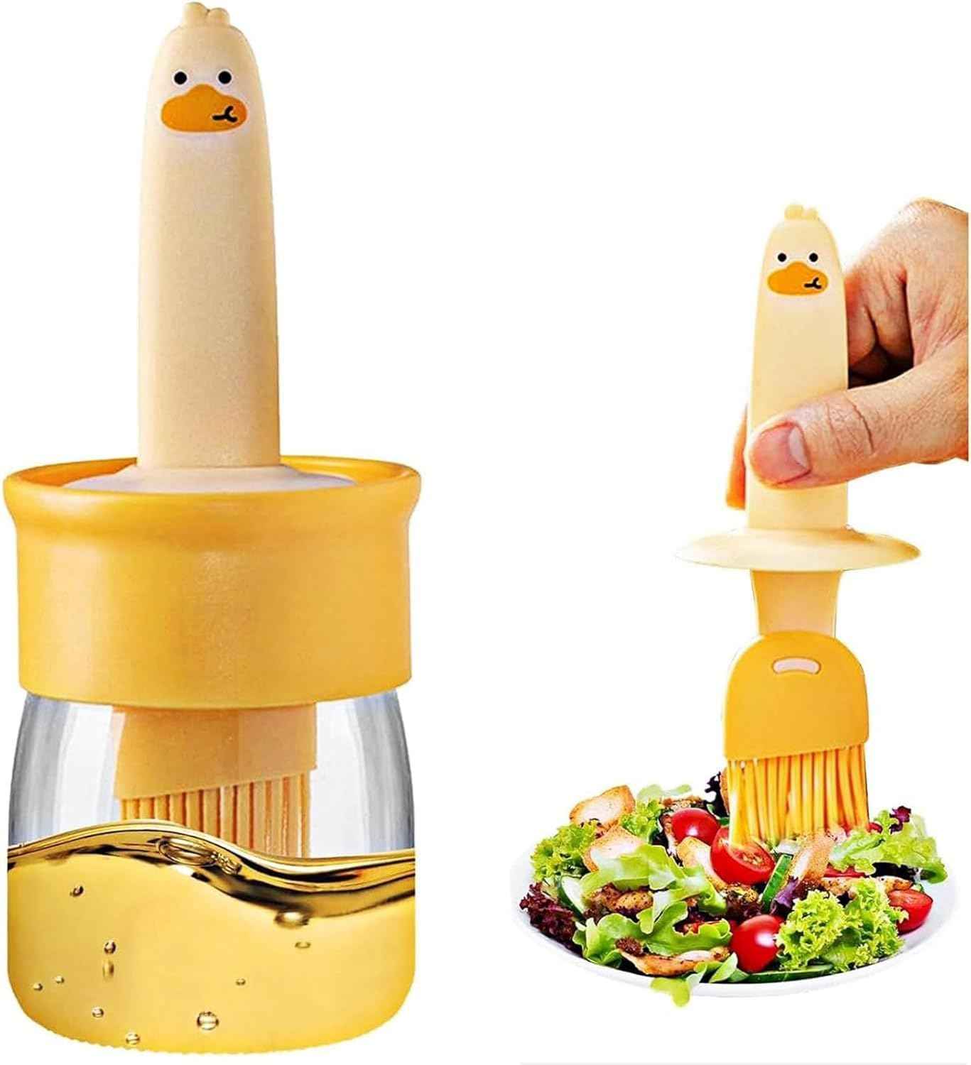 BUY 1 GET 1 FREE - 200ml Oil Dispenser Bottle with Silicone Brush