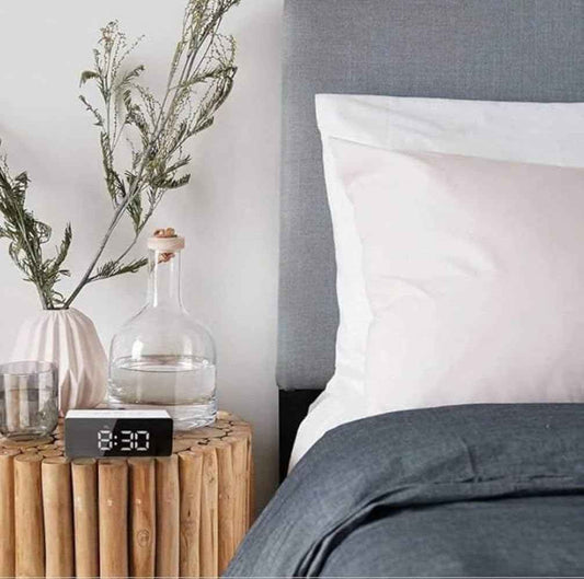 LED Mirror Alarm Clock