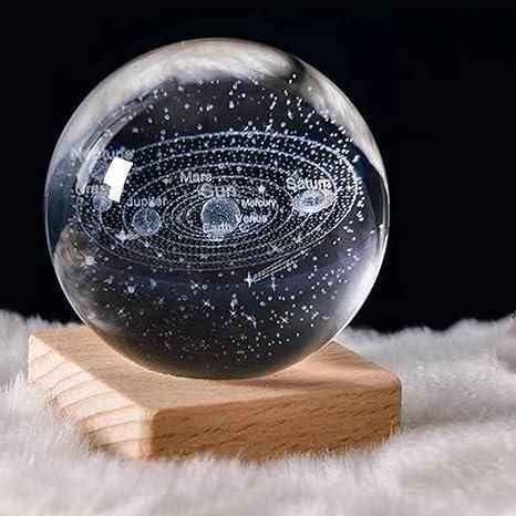 3D Crystal Lamp Ball – Illuminated Décor