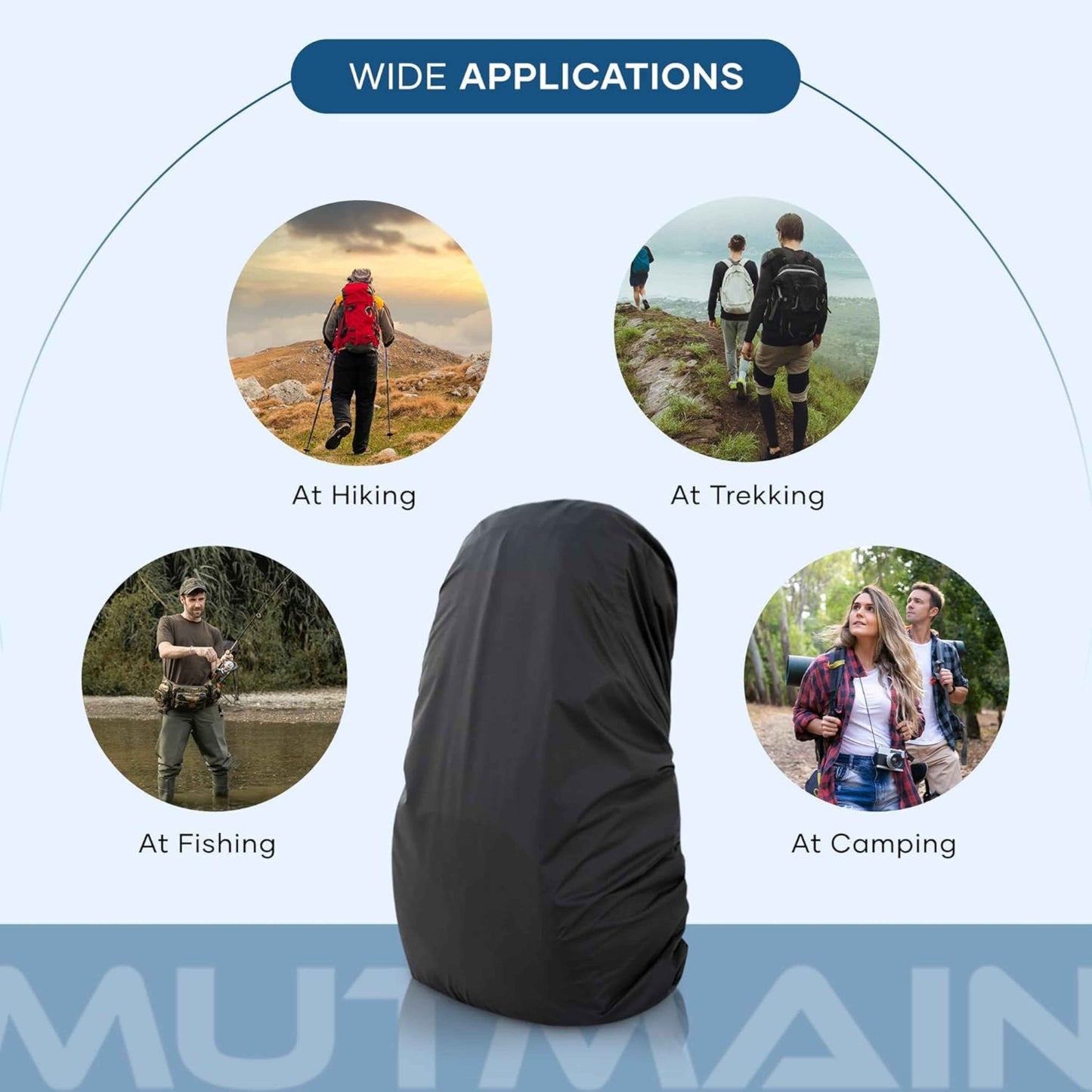 Ultra Shield Rain Backpack Cover
