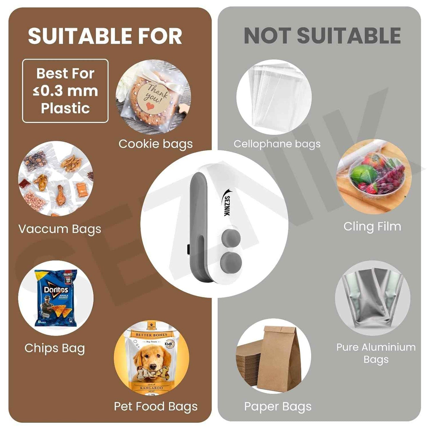 2-in-1 Mini Bag Sealer & Cutter