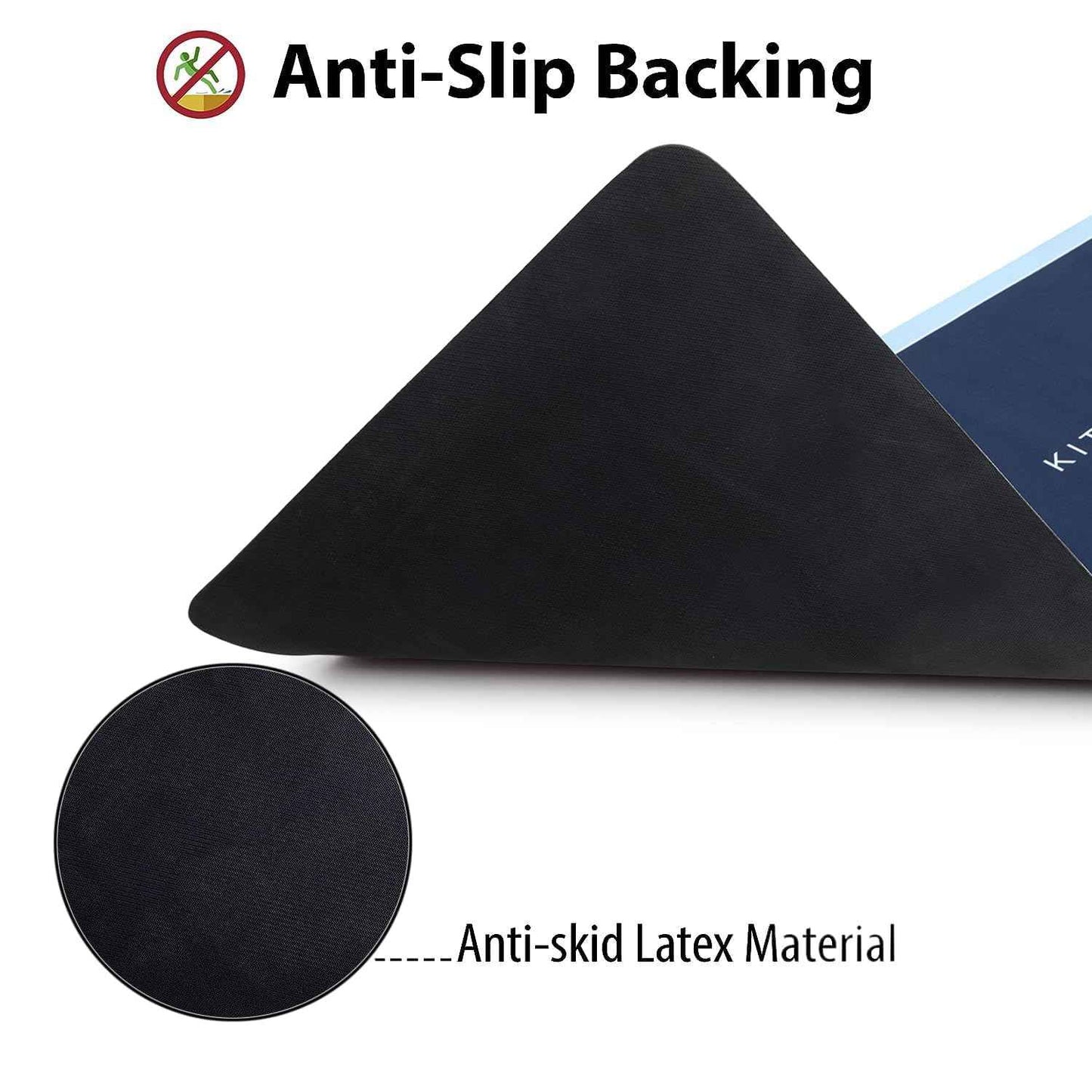 Anti-Slip Kitchen Floor Mats (Set of 2)