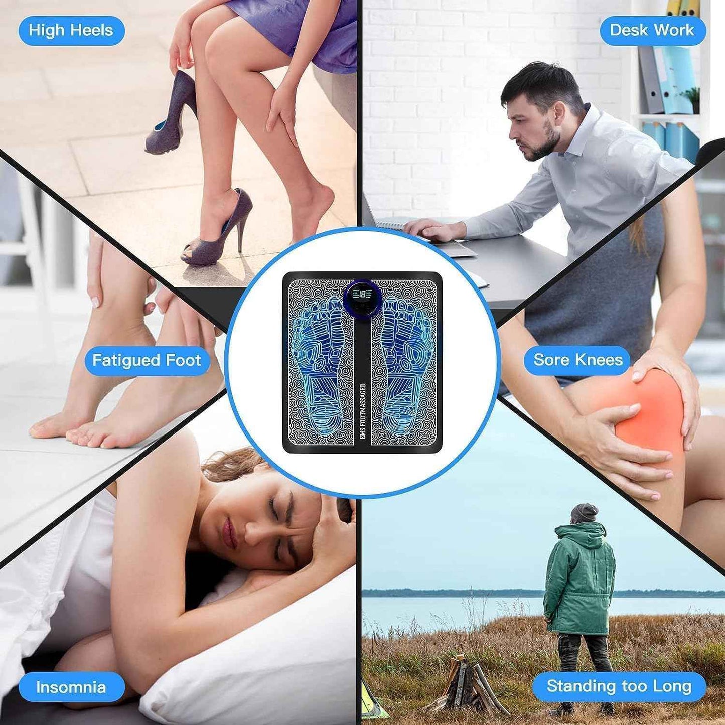Pulse Relief EMS Foot Massager