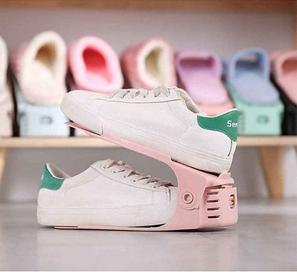Space Saver Double Deck Shoe Rack