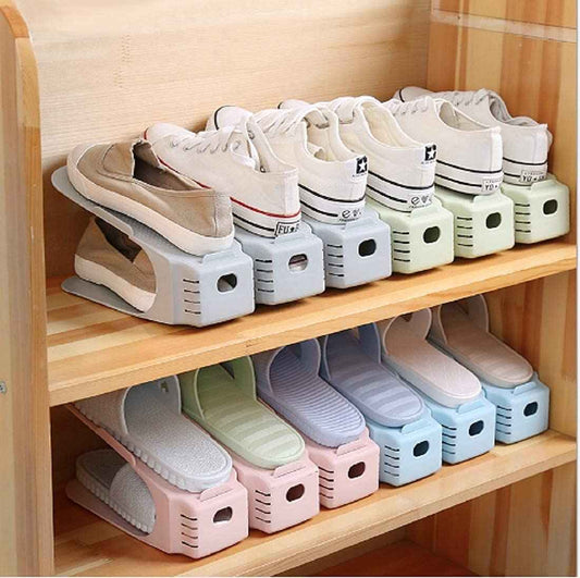Space Saver Double Deck Shoe Rack