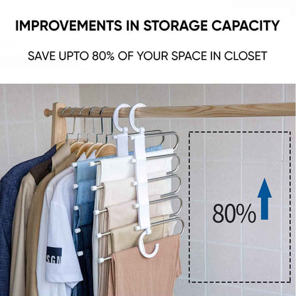 BUY 1 GET 1 FREE - Multipurpose 5-in-1 Hanger