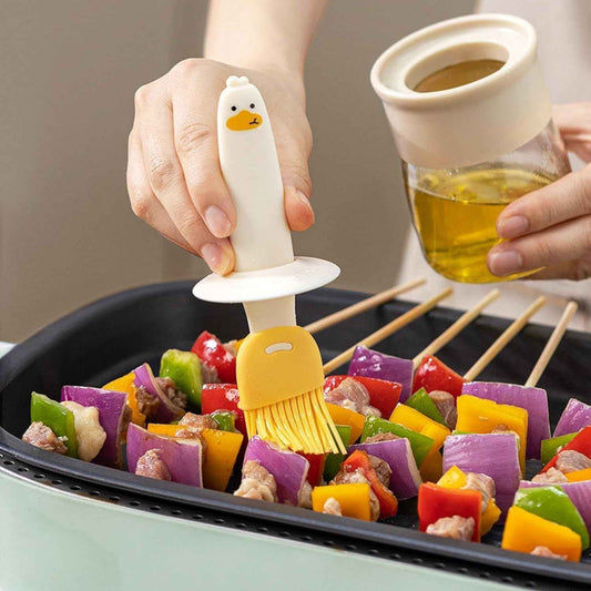 BUY 1 GET 1 FREE - 200ml Oil Dispenser Bottle with Silicone Brush