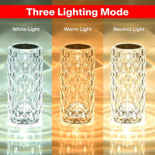 Crystal Diamond LED Lamp